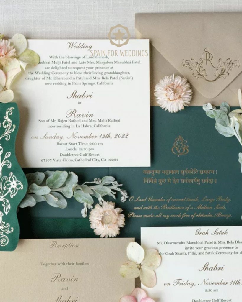 How To Word Your Wedding Invitations For A Spain Destination Wedding